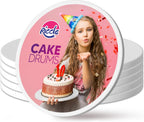 RICCLE Cake Boards - 12 Inch Cake Drum - Smooth-Edged Pack of 6 Cake Drums - Sturdy Cake Boards Round - Bend Resistant Multi-Layered Cake Base for Minimalist Displays