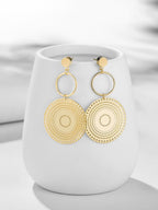 Alofisher Simple Gold Dangle Earrings Boho Drop Earrings for Women