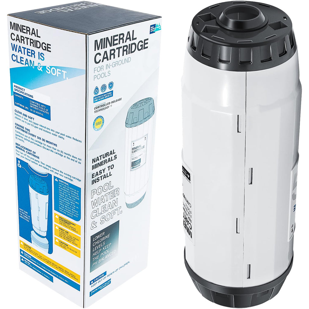 Replacement For Nature2 G25 Mineral Cartridge W28125 N2CG25 W26725 for All Zodiac Limited & Professional G or Pro G Plus Vessel Inground Swimming Pool System W25904 & W20011 Pools Up To 25,000 Gallons