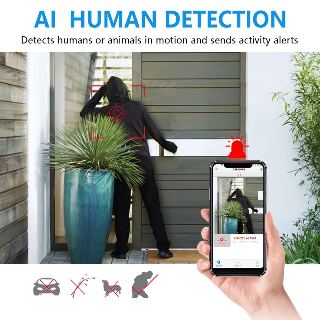 【Free 64G】 Smallest Wireless WiFi Battery Camera,Concealed Cam,Coin Size Camera,HD1080P Video Recording Live Feed for Night Vision,Motion Detection,Cloud Storage for Security with iOS Android APP