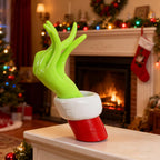 3D Printed Christmas Hand Wall Decor Ornament Holder, Funny