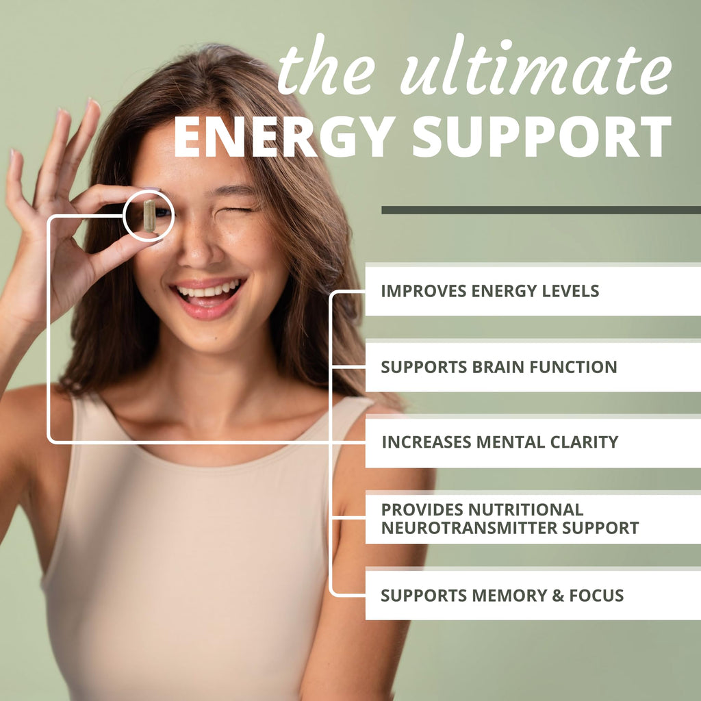 Optimal Health Systems NADH + DIM | Dr. Harris Essentials | Energy + Neurotransmitter Support | Plant-Based | Mental Clarity, Concentration, & Memory Supplement | 30 Capsules