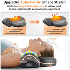 Upalled Cordless Heated Neck Massager Pillow for Pain Relief Deep Tissue