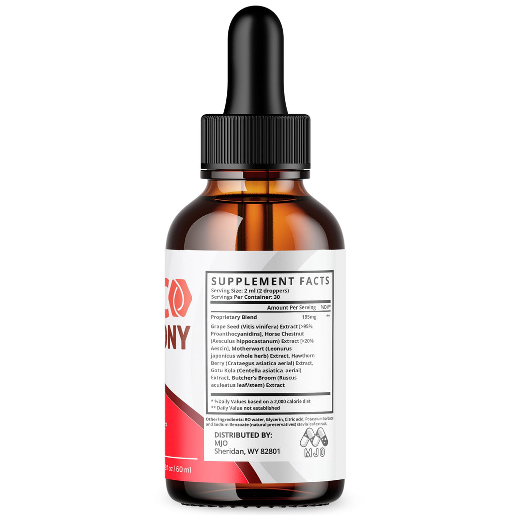 Glyco Harmony Drops, Official Glyco Harmony Liquid Supplement with All Natural Ingredients, GlycoHarmony Blood Support Max Strength Health & Wellness Vitamin Supplement (2 Bottle Bundle, 60 Servings)