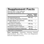 NusaPure Phosphatidylserine Memory Ultimate Complex 1000mg 200 Vegetarian Caps (Vegan, Non-GMO)