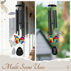 Sister Gifts from Sisters, Sister Birthday Gift from Sisters, Gift for Sisters Birthday, Sisters Present from Sis Brother, Sis Wind Chimes, Best Sis Ever Presents for Christmas, Mothers Day