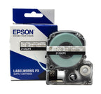 Epson LABELWORKS 212GCPX Genuine PET (Polyester) Tape Cartridge - Gold on Clear Label Maker Tape - 1/2" (12MM) Wide, 30'