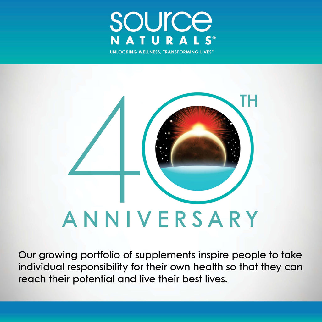 Source Naturals Serene Science L-Theanine, Made with Suntheanine, for Focused Relaxation, 200 mg - 120 Capsules