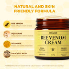 Bee Venom Cream | Hydrating, Smoothing, Firming, Wrinkle-Reducing | Comprehensive Bee Venom Skin Treatment Cream (Enhanced Formula)