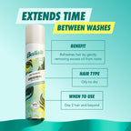 Batiste Original Dry Shampoo, Waterless Shampoo, 3.81oz 3 pack