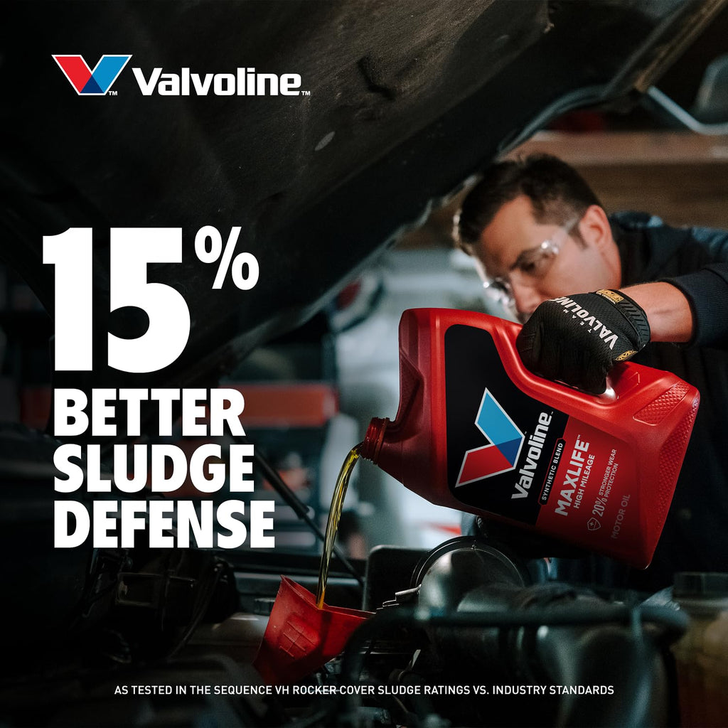 Valvoline MaxLife High Mileage 5W-20 Synthetic Blend Motor Oil 5 Quart