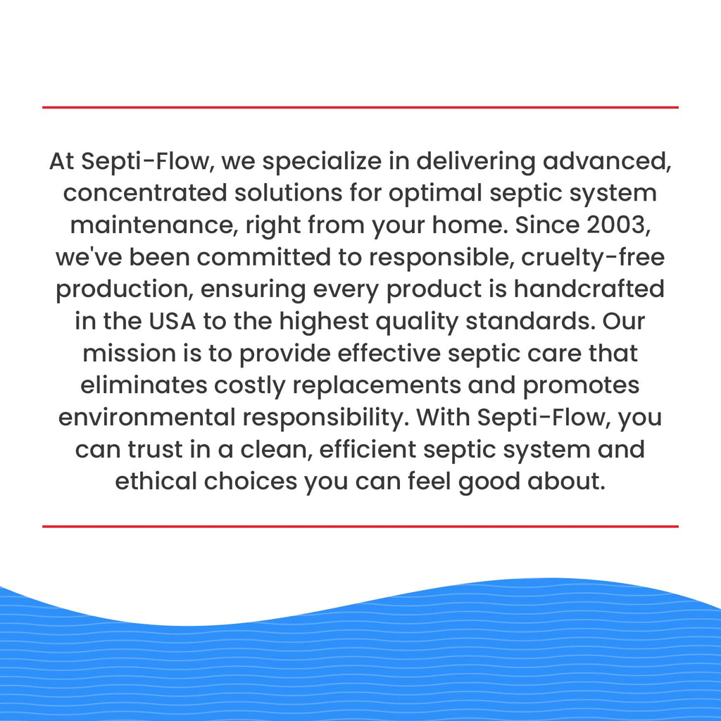 Septi-Flow Shock | Septic Drainfield Repair Solution, Clears Leach Fields, Dissolves Hardened Deadpan Soil, Complete Treatment, One Gallon - 128 Fl Oz (Pack of 4) - Drain Field Treatment