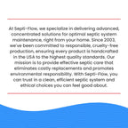 Septi-Flow Shock | Septic Drainfield Repair Solution, Clears Leach Fields, Dissolves Hardened Deadpan Soil, Complete Treatment, One Gallon - 128 Fl Oz (Pack of 4) - Drain Field Treatment