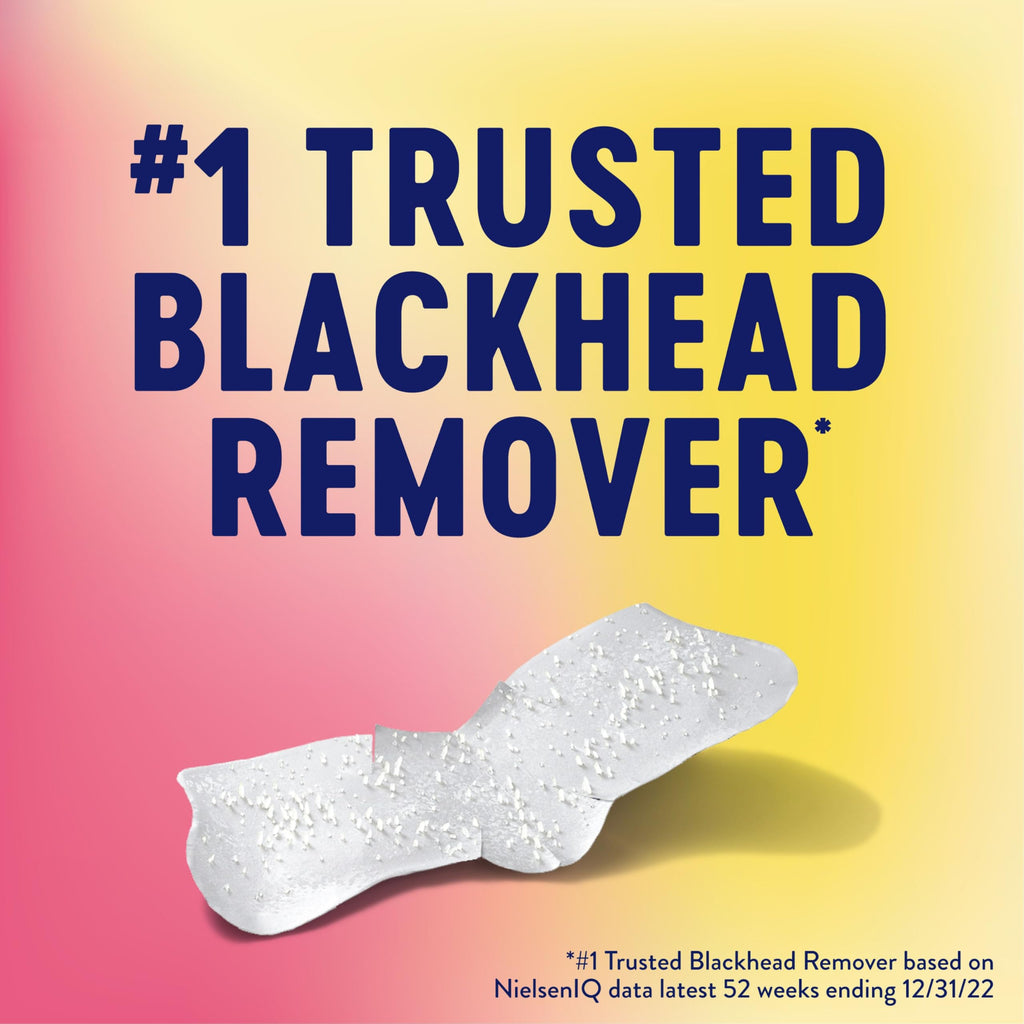 Bioré Witch Hazel Ultra Strength Blackhead Remover Pore Strips, Clears Pores up to 2x More than Original Pore Strips, features C-Bond Technology, Oil-Free, Non-Comedogenic Use, 18 Count