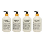 Home & Body Company Soap Culture 41 Hand Soap Collection 21.5 fl oz x 4