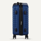 Amazon Basics 21" Hardside Carry-On Luggage with Multi-directional Wheels, Expandable for Up to 25% More Space, Scratch-Resistant Surface, Organized Interior, Navy Blue