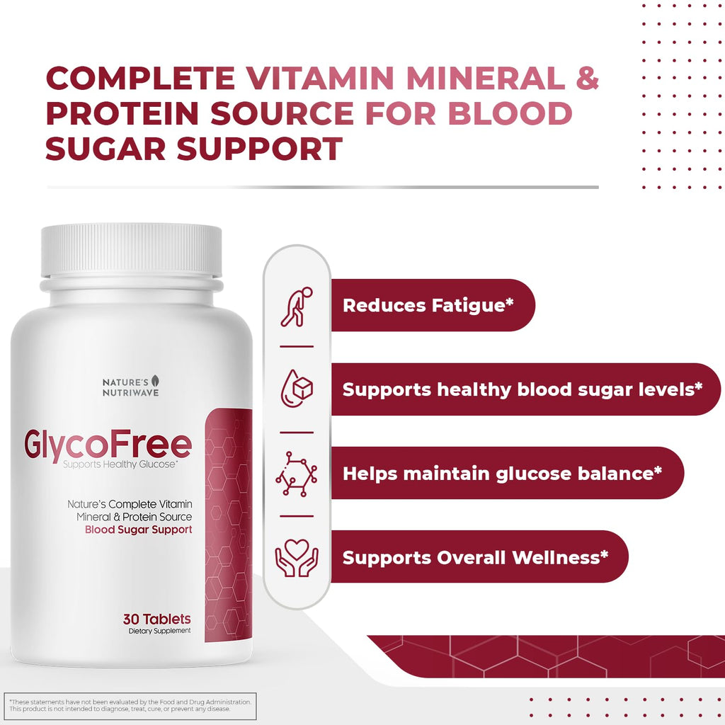 GlycoFree – Berberine, Bitter Melon & Cinnamon – 30 Ct, 3 Month Supply