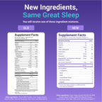 MoonBrew Nighttime Magnesium Vanilla Latte Mix, Natural Sleep Aid Drink Mix for Adults - Calming Melatonin-Free Sleep Support Powder with Magnesium Glycinate, L-Theanine, Chamomile & Zinc