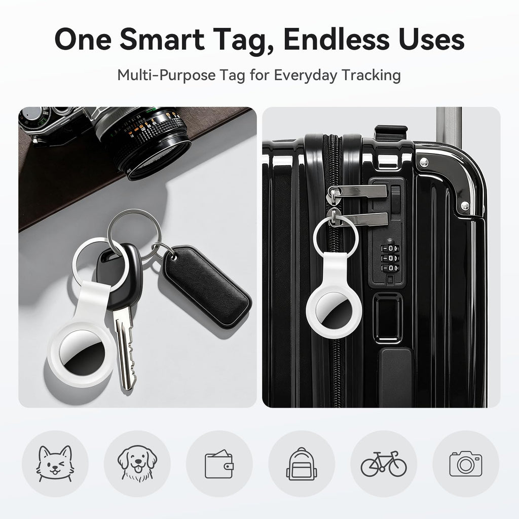 Air Tracker Tag-2 Pack, Smart Item Tags [Apple MFi Certified]