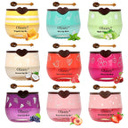 9PCS Bee Lip Balm Honey Pot,Honey Lip Balm Bulk,Hydrating Sleeping Lips Mask Overnight with Sticks,Lips Mask HoneyPot Moisturizing Reduce Lip Lines,Hydrating Prevention Dry &Cracked Lips Care