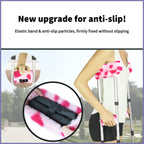 SPRING SEAON Plush Padded Crutches Covers underarm Crutch Pads Non Slip Padding Cushion Crutch Accessories(pink heart)