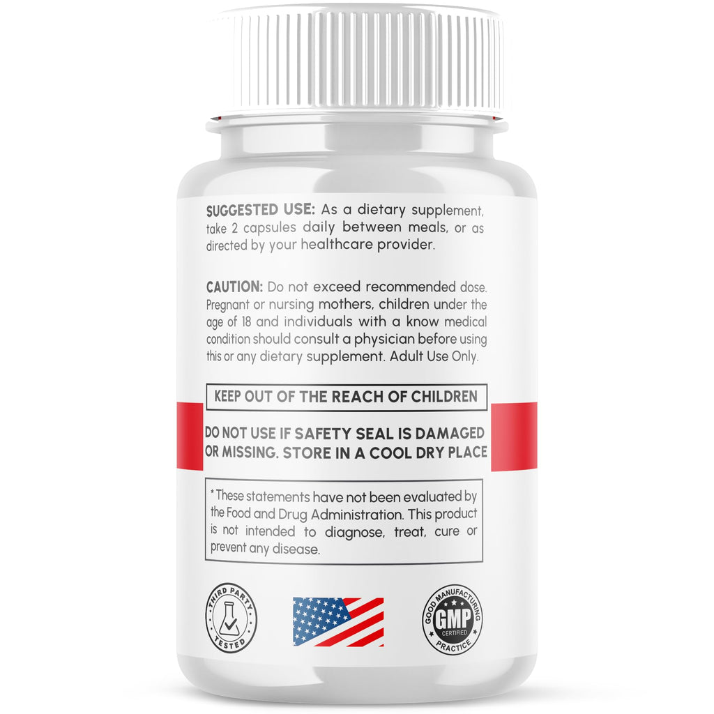Gluco Advance Capsules, Official Gluco Advance Supplement Pills with All Natural Ingredients, Advanced Formula Supplement with Maximum Strength Premium Vitamins for Women & Men (60 Capsules)