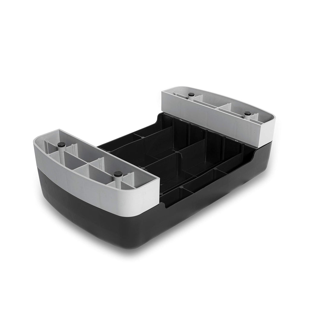 Tone Fitness Compact Aerobic Step Platform | Exercise Step, Black/Gray, Model: HHBA-TN001BK-2