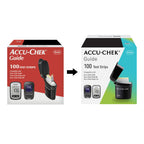Accu-Chek Guide Glucose Test Strips for Diabetic Blood Sugar Testing (Pack of 100)