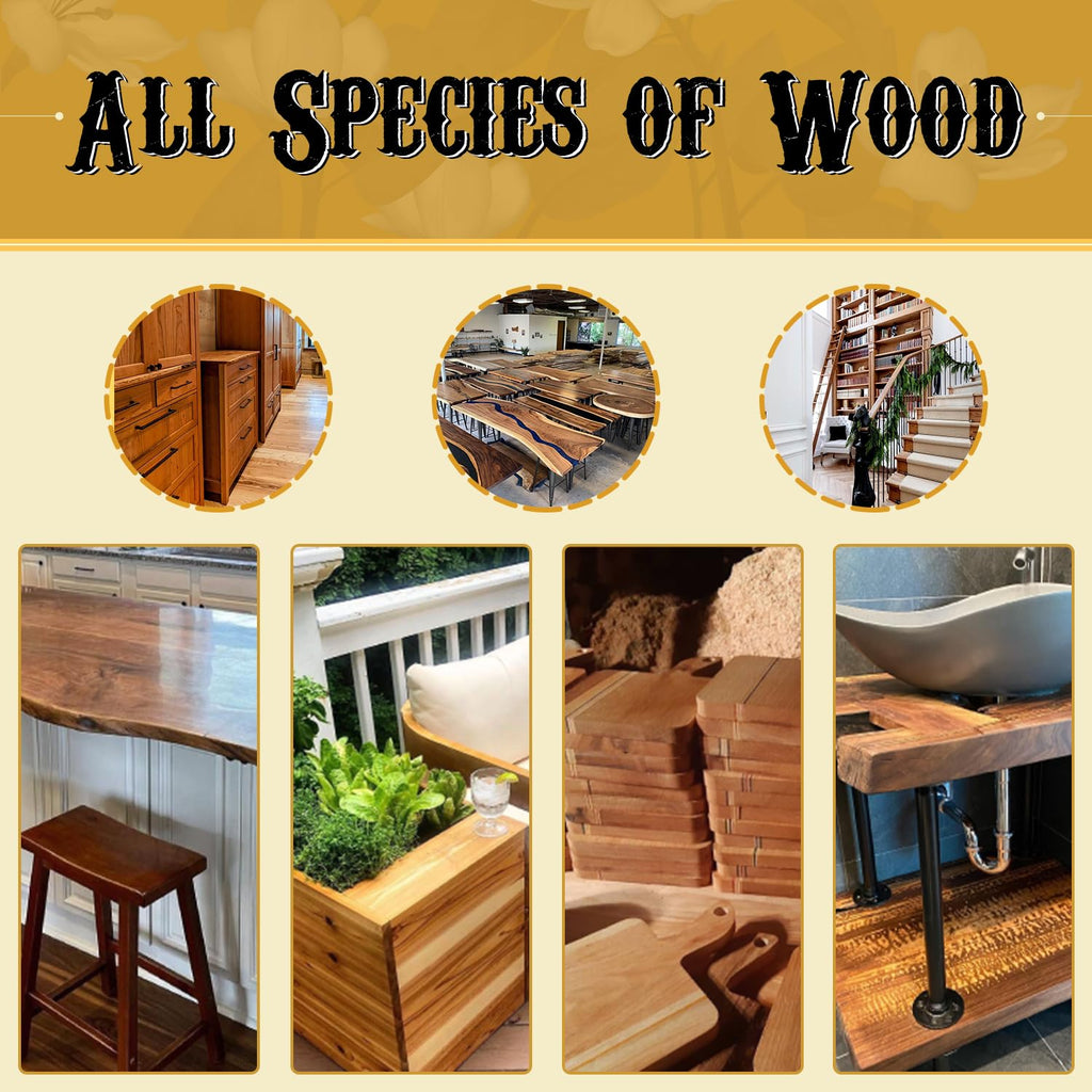 Odie's Oil - Universal Finish for Wood, Leather, Plastic, Vinyl, Metal & More - 9 Oz Jar - Waterproofs, Food Safe, Solvent Free Non-Toxic Finish