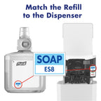 Purell ES8 Hand Sanitizer Gel Refill, 2ct x 1200 mL - 7760-02