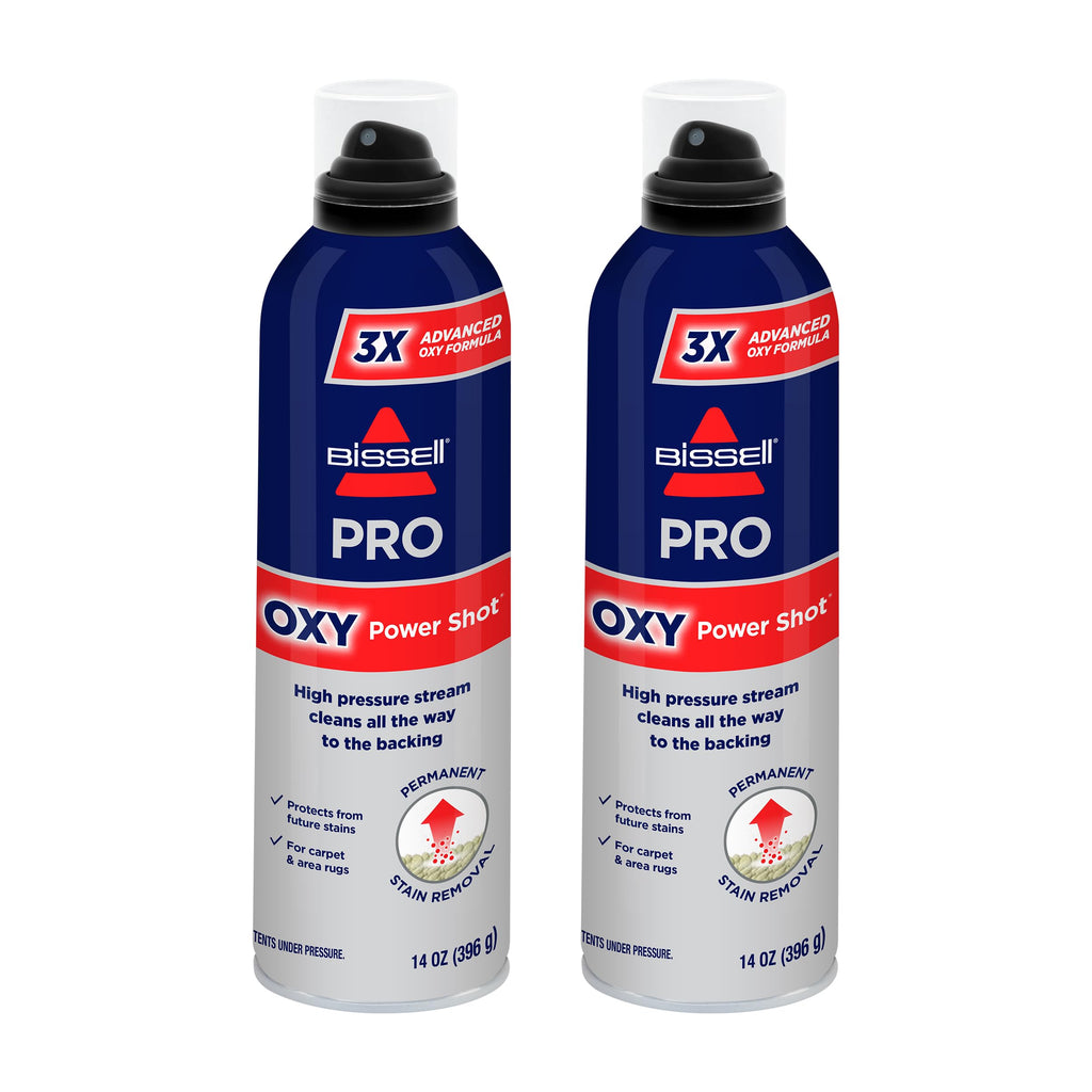 Bissell Professional Power Shot Oxy Carpet Spot & Stain Remover, 14 oz (Pack of 2), 95C9L