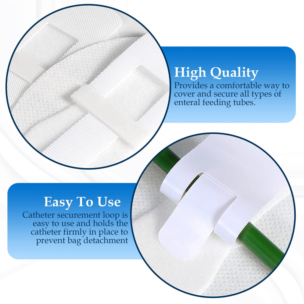 Foley Catheter Stabilization Device, Urinary Leg Bag Holder, Pack of 4