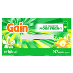 Gain Powder Laundry Detergent, Original Scent, 167 Loads, 154 OZ