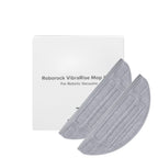 roborock 2 Pack Microfiber Mop Cloths for S8 Pro Ultra Robot Vacuum Cleaner, with Dual Sonic Vibrations Modules, Mop Pad Replacement Accessories