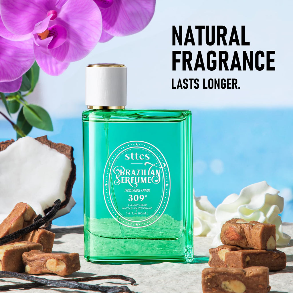 Sttes Perfume 309# (Irresistible Charm) ��� Eau de Parfum 100ml (3.4 fl oz) ��� Coconut Cream, Vanilla, Toasted Praline