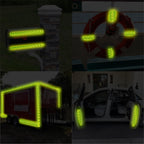 SWRT Reflective Tape 2 Inch x 160 Feet DOT-C2 Shining Star Fade Resistant Green Reflective Tape Outdoor Waterproof Strong Adhesive Safety Warning Tape Reflector Conspicuity Tape for Trailer Truck Bike