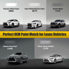 (1J7) Atomic Silver Touch Up Paint Compatible with Lexus, Exact Match Car Paint Pen Automotive Scratch Repair Remover Kit Quick & Easy Solution for Vehicle Chips and Nicks