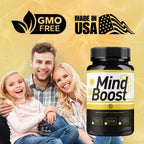 Mind Boost Capsules - MindBoost Advanced Formula Daily Support Focus & Memory, MindBoost Premium Pills All Natural Vitamins for Overall Health and Wellness Reviews, 60 Capsules for 1 Month
