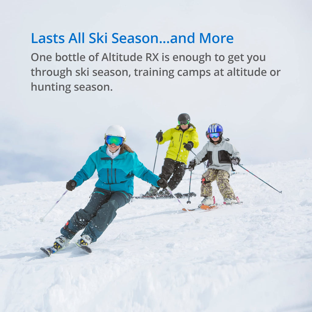 Altitude RX OxyBoost Complex. Altitude Formula for Acclimation to Ski or Mountain Trips with Vitamin C, Alpha Lipoic Acid (60 Servings)…