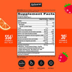 Airborne Kids 500mg Vitamin C Gummies, Kids Immune Support Zinc Gummies with Powerful Antioxidants VIT C & E - 63 Gummies, Assorted Fruit Flavor (Pack of 4)
