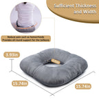 Hshbxd Donut Pillow for Tailbone Pain Relief, Wheelchair Cushion for Hemorrhoids and Bed Sores, Pregnancy, Donut Pillow Suitable for Office, Long Travel, Car and Home Sofa