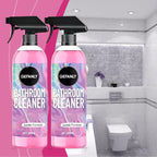CULIWATE Gefanly Bathroom Cleaner, 20 Fl Oz Powerful Pink Bathroom Cleaner Spray, Bathrooms Descaler Foam Cleaners for Sink Tub Floor Tile (2pcs)