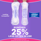 Always Discreet Adult Incontinence Pads for Women, Drier, 6 Drop Long Length, Extra Heavy Absorbency, Pads for Bladder Control Management, Bladder Leaks, & Postpartum Pads, 112ct