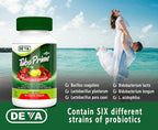 DEVA Tuba Prime Vegan Multivitamin Iron-Free High-Potency Vitamin & Mineral Dietary Supplement Antioxidants, Fruit & Veg Blend, Super Mushrooms, Probiotics, Prebiotics, Seeds, Herbs 90 Tabs 2-Pack