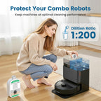 CPLIKE Floor Cleaning Solution Comaptible with Roomba Plus 405 Plus 505 Max 705 Combo Robots, Mopping Concentrate for 400 (4000), 500 & 700 Series, 10.1 fl oz, 2 Pack