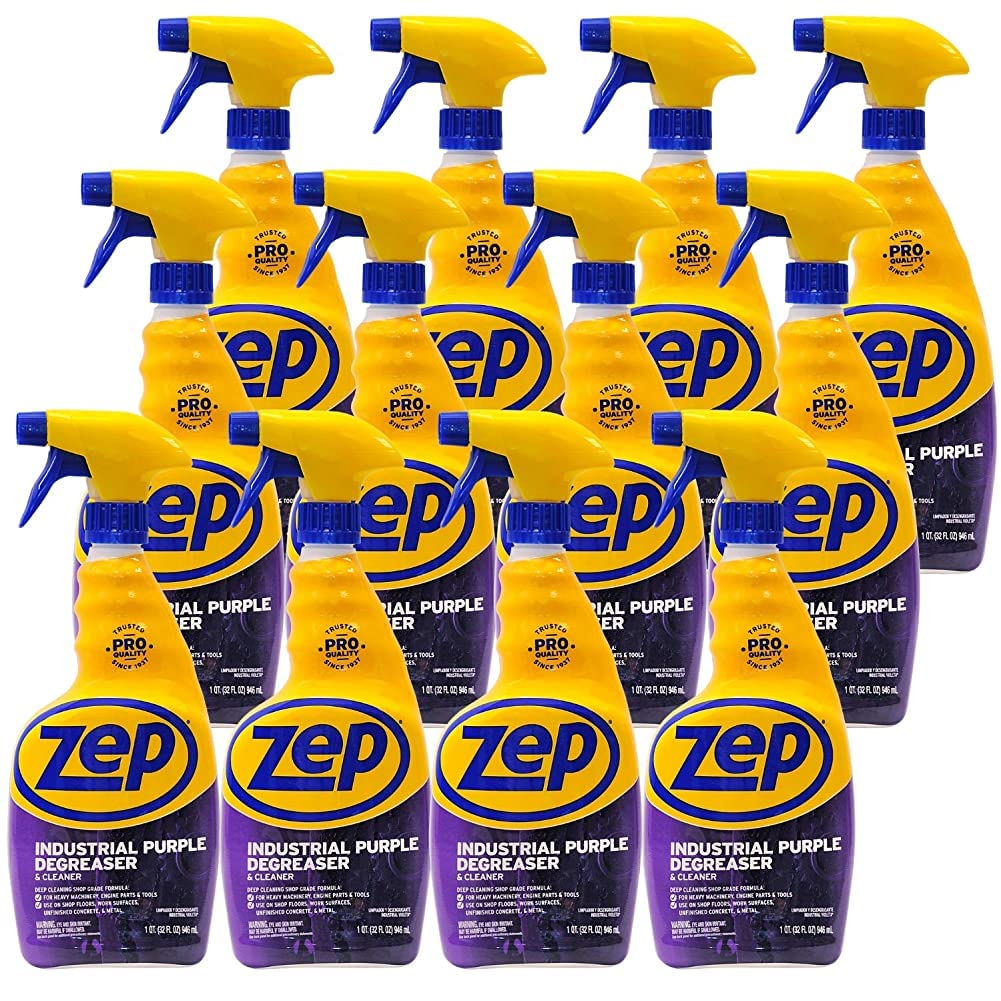 Zep Industrial Purple Cleaner and Degreaser Concentrate - 32 (Case of 12)