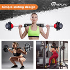 NEALFIT Barbell Pad Squat Pad for Squats���Squat Bar Pad���Great for Weightlifting,Lunges and Hip Thrusts���Foam Sponge Pad���Fit Standard and Olympic Bars Perfectly