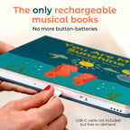 Cali's Books You are My Sunshine Music Book for Toddlers 1-3 Years Old - Nursery Rhymes Musical Books, Interactive Baby Sound Book, Singing Toy for Children Girls, Learning Song Toys for Toddler Boys