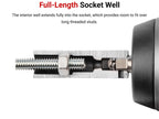 TEKTON 1/2 Inch Drive x 1-3/16 Inch Deep 6-Point Impact Socket | SID23030