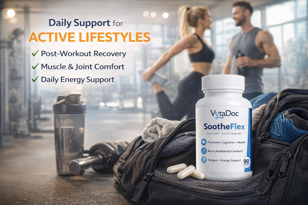 SootheFlex Women’s Energy, Mood & Joint Support with Gentle Iron | 90 Caps
